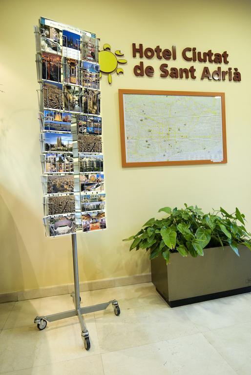Hotel Ciutat De Sant Adria Sant Adrià de Besòs Exteriör bild